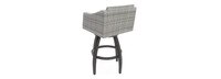 Cannes™ Swivel Barstool 2pk - Bliss Blue
