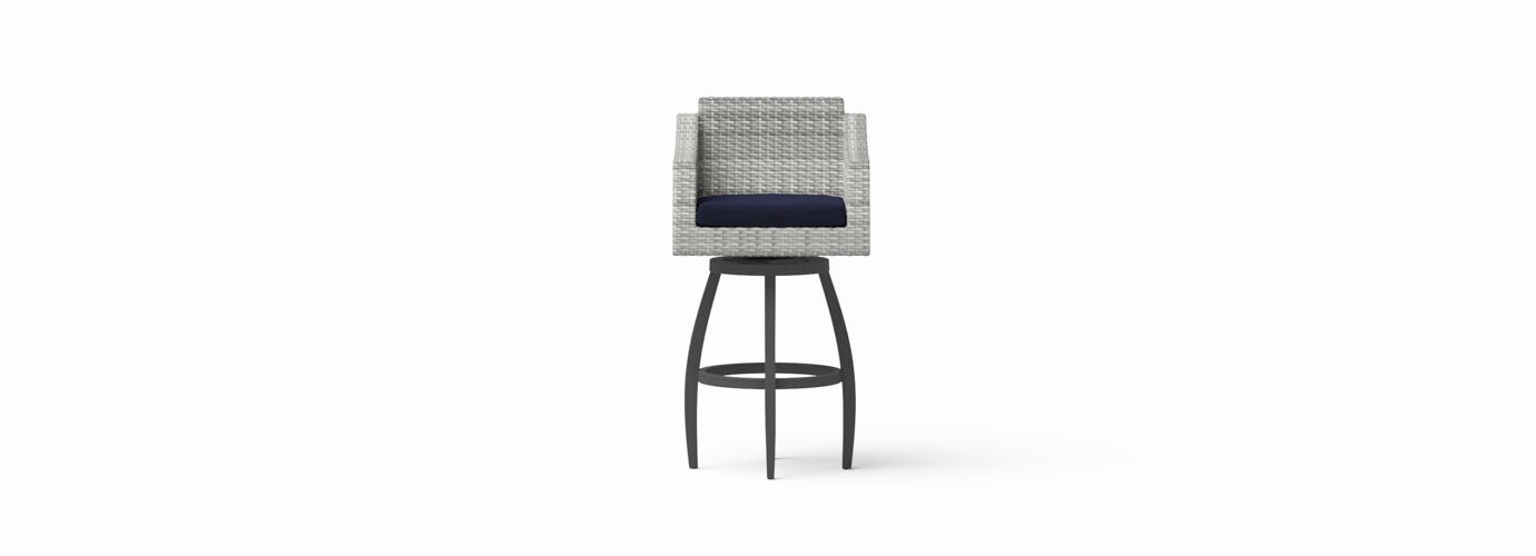 RST Brands Cannes Outdoor Swivel Barstools - Thumbnail 2