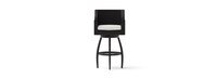 Deco™ 2 Piece Sunbrella® Outdoor Swivel Barstools - Bliss Linen