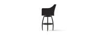 Deco™ 2 Piece Sunbrella® Outdoor Swivel Barstools - Bliss Linen