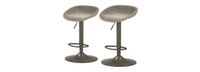 Portofino® Repose Airlift Barstools - Gray