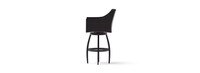 Deco™ 2 Piece Sunbrella® Outdoor Swivel Barstools - Sunset Red