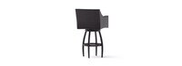 Deco™ 2 Piece Sunbrella® Outdoor Swivel Barstools - Sunset Red