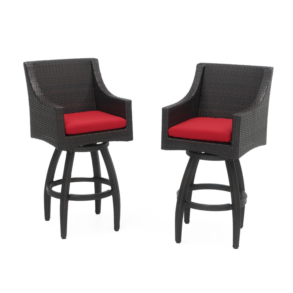 Deco™ Swivel Barstool 2pk - Sunset Red