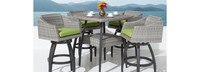 Cannes™ 5 Piece Barstool Set - Maxim Beige