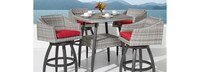 Cannes™ 5 Piece Barstool Set - Maxim Beige
