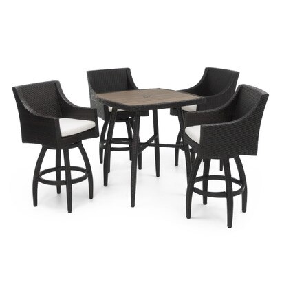 Deco™ 5 Piece Barstool Set - Moroccan Cream