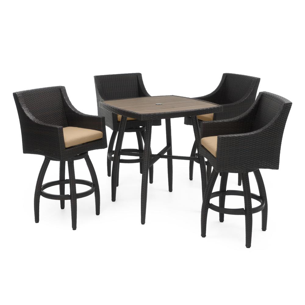 Deco™ 5 Piece Barstool Set - Maxim Beige
