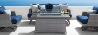 Portofino® Casual 50x32 Fire Table - Gray