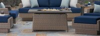 Portofino® Repose 50x32 Fire Table - Honey