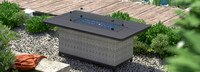 Milo™ Gray Fire Table