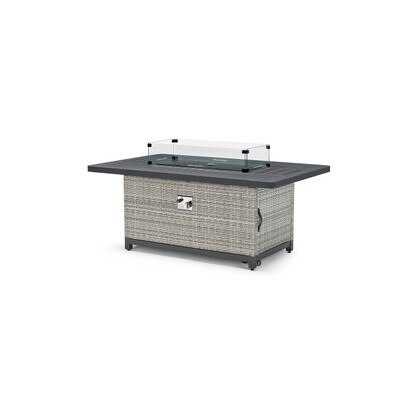 Milo™ Gray Fire Table