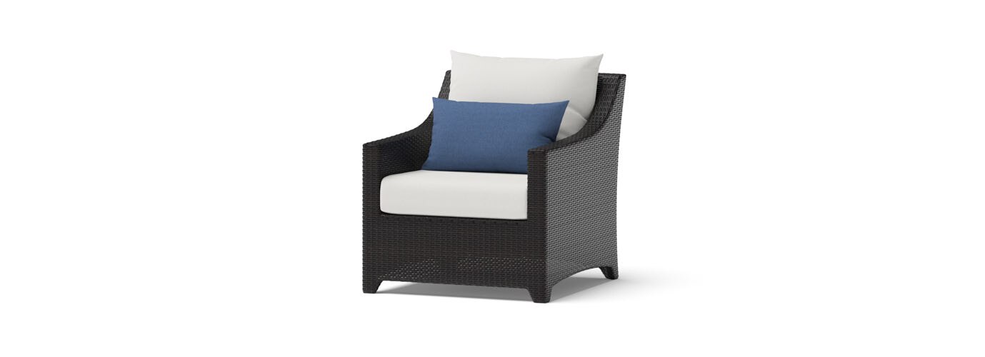 Deco™ 2 Piece Sunbrella® Outdoor Club Chairs - Bliss Ink
