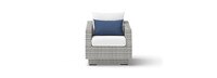 Cannes™ Set of 2 Sunbrella® Outdoor Club Chairs - Bliss Ink