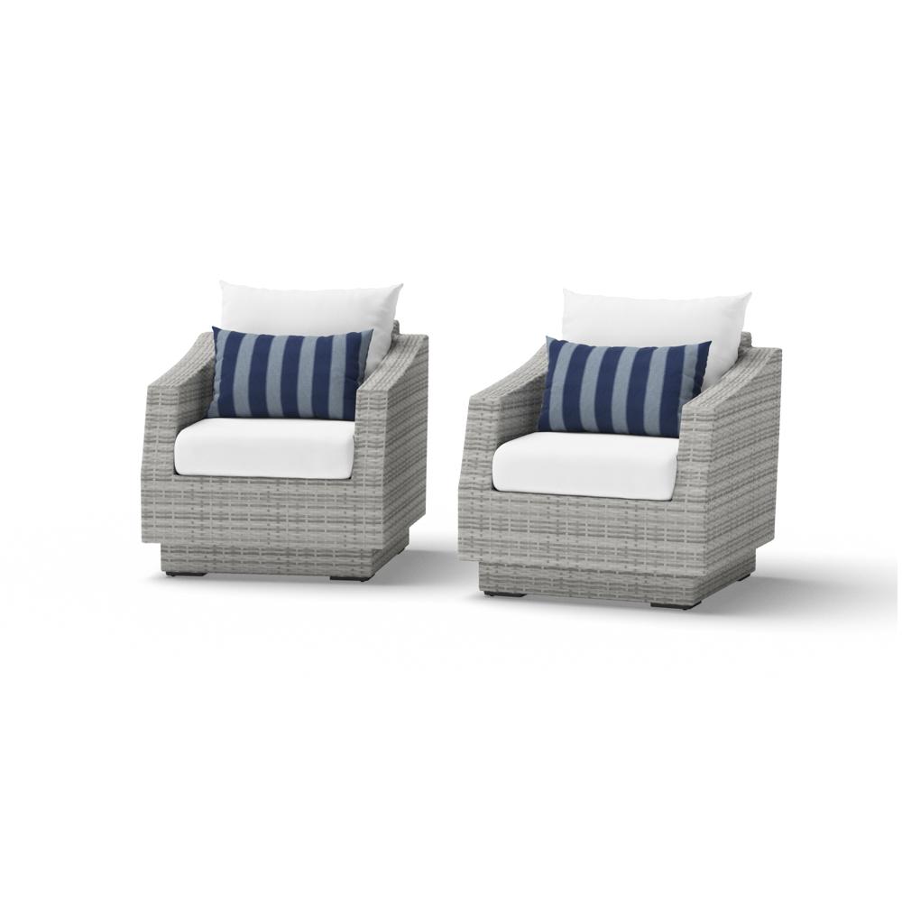 Cannes™ Club Chairs - Centered Ink