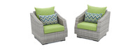 Cannes™ Club Chairs - Ginkgo Green