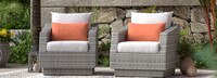 Cannes™ Club Chairs - Tikka Orange