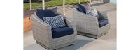 Cannes™ Club Chairs - Tikka Orange