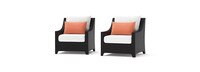 Deco™ Club Chairs - Cast Coral