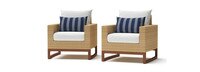 Mili™ Club Chairs - Centered Ink