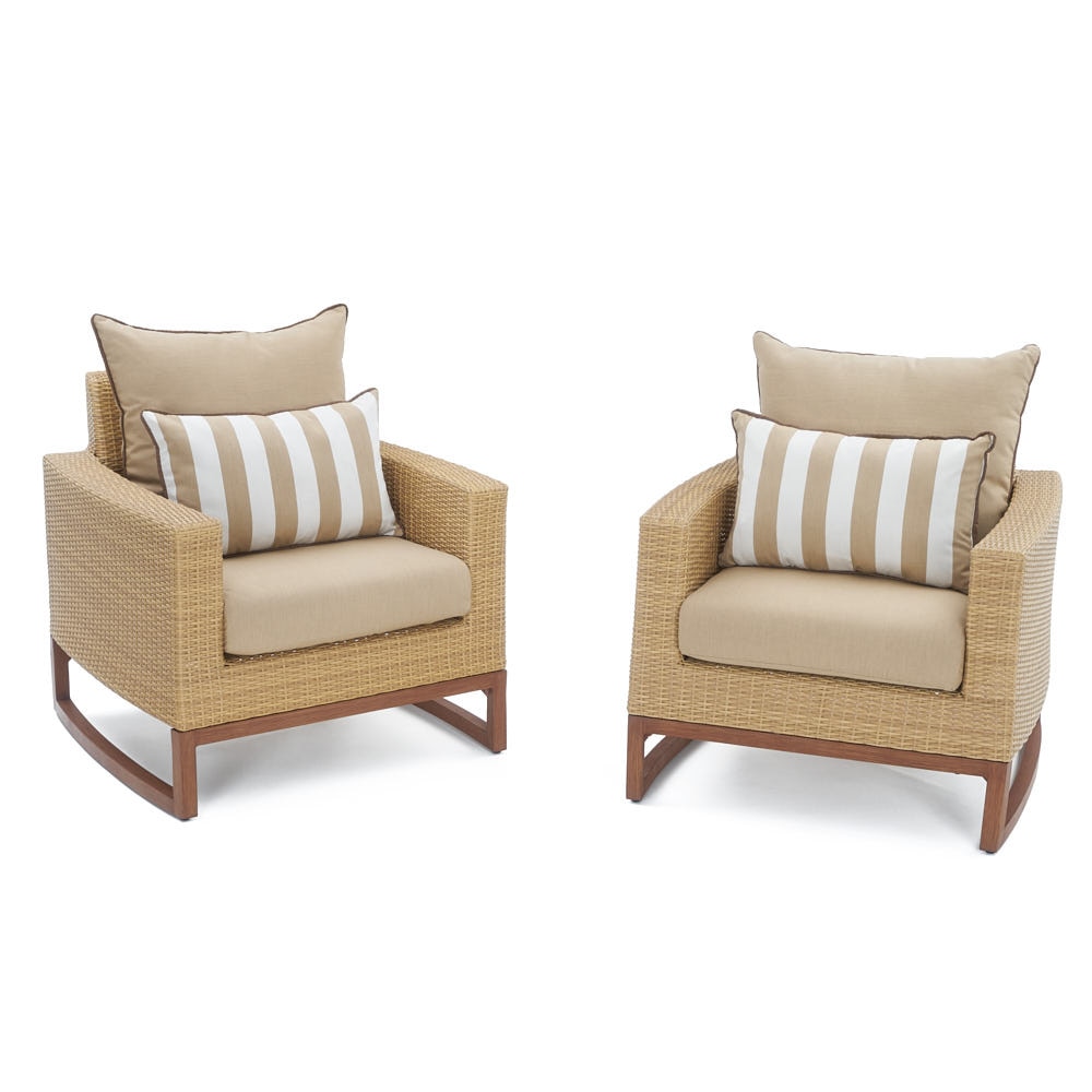Mili™ Club Chairs - Maxim Beige