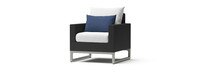 Milo™ Espresso Club Chairs - Bliss Ink