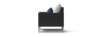 Milo™ Espresso Club Chairs - Bliss Ink