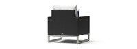 Milo™ Espresso Club Chairs - Bliss Ink