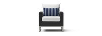 Milo™ Espresso Club Chairs - Centered Ink