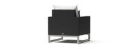 Milo™ Espresso Club Chairs - Centered Ink
