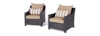 Deco™ Set of 2 Sunbrella® Outdoor Club Chairs - Maxim Beige