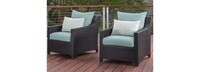 Deco™ Set of 2 Sunbrella® Outdoor Club Chairs - Maxim Beige