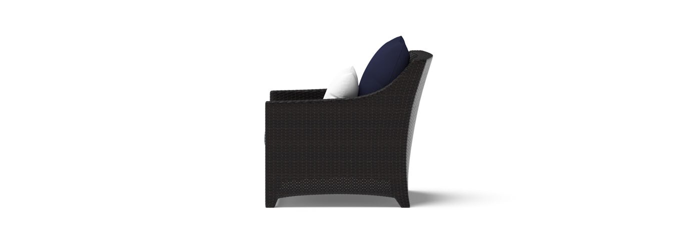 Deco™ 2 Piece Sunbrella® Outdoor Club Chairs - Navy Blue