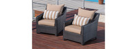 Deco™ Set of 2 Sunbrella® Outdoor Club Chairs - Navy Blue