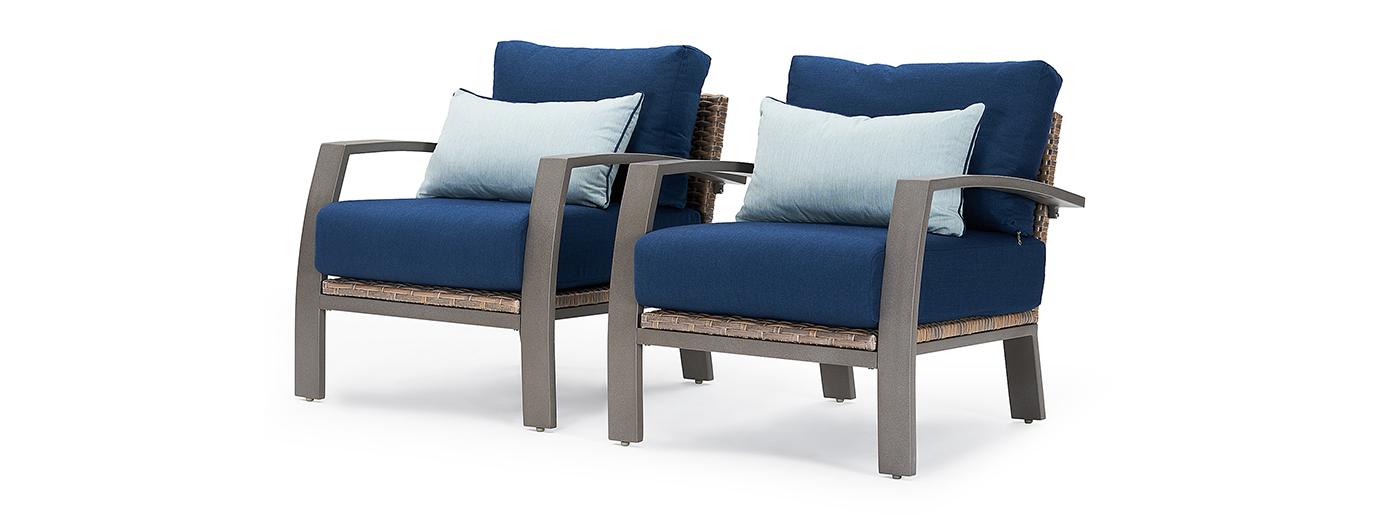 RST Brands Portofino Repose Outdoor Motion Club Chairs