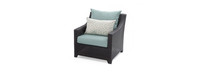 Deco™ Set of 2 Sunbrella® Outdoor Club Chairs - Spa Blue