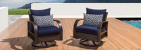 Barcelo™ Motion Club Chairs - Bliss Blue