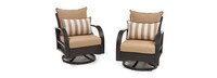Barcelo™ Outdoor Patio Motion Club Chairs - Maxim Beige