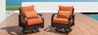 Barcelo™ Motion Club Chairs - Tikka Orange