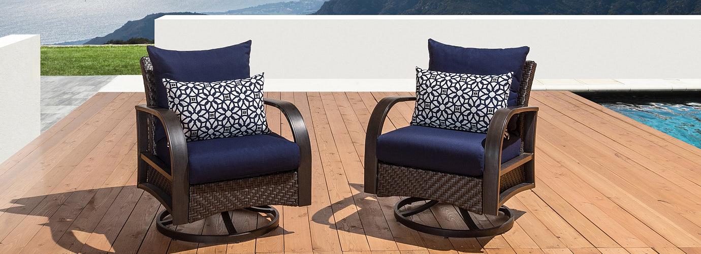 RST Brands Barcelo Club Chairs - Thumbnail 2