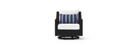 Deco™ 2 Piece Sunbrella® Outdoor Motion Club Chairs - Centered Ink