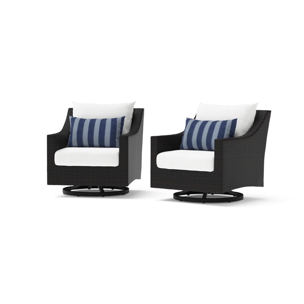 Deco™ Motion Club Chairs - Centered Ink