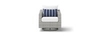 Cannes™ Set of 2 Sunbrella® Outdoor Motion Club Chairs - Centered Ink
