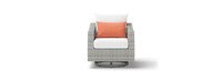 Cannes™ Set of 2 Sunbrella® Outdoor Motion Club Chairs - Cast Coral