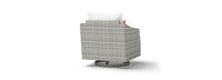 Cannes™ Set of 2 Sunbrella® Outdoor Motion Club Chairs - Cast Coral