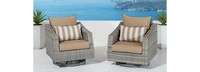 Cannes™ Motion Club Chairs - Maxim Beige