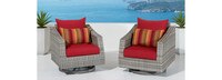 Cannes™ Motion Club Chairs - Maxim Beige