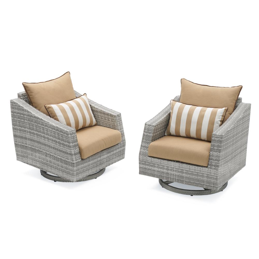 Cannes™ Motion Club Chairs - Maxim Beige