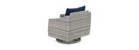 Cannes™ Set of 2 Sunbrella® Outdoor Motion Club Chairs - Navy Blue