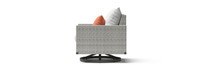 Milo™ Gray Motion Club Chairs - Cast Coral